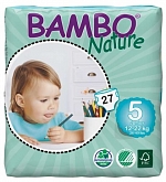BAMBO Nature, Детские Эко-подгузники Junior 12-22 кг, №27