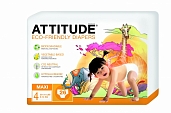 Attitude, Подгузники детские одноразовые, размер 4, 26шт